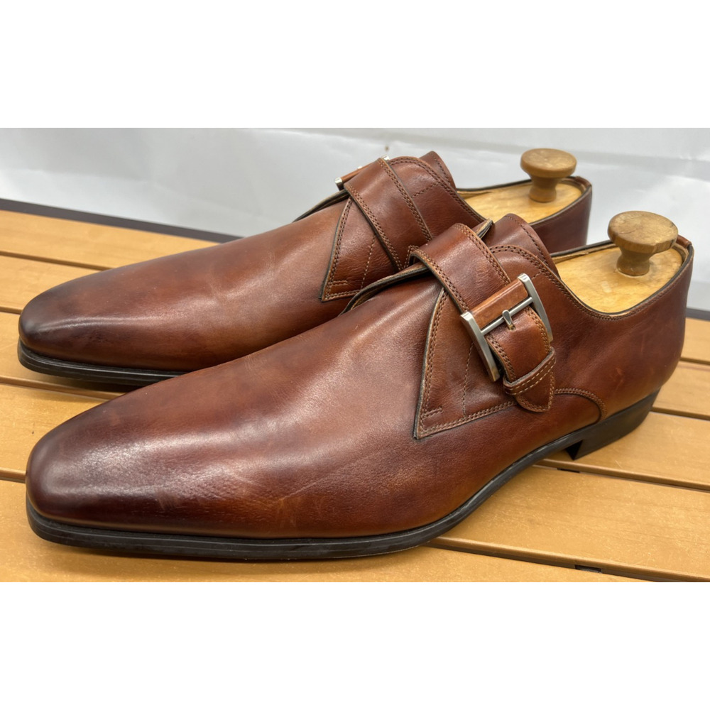 MAGNANNI Monk Strap Loafers Mens Size 10.5 - Picture 3 of 13